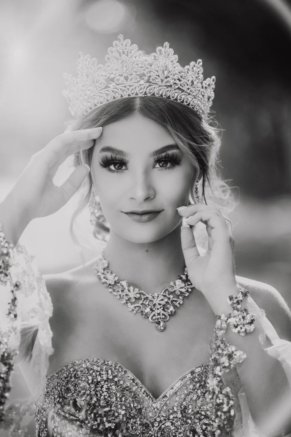 Quinceañera portrait from the Sparrow Studios portfolio.